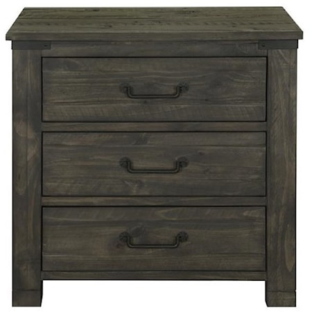 3-Drawer Nightstand